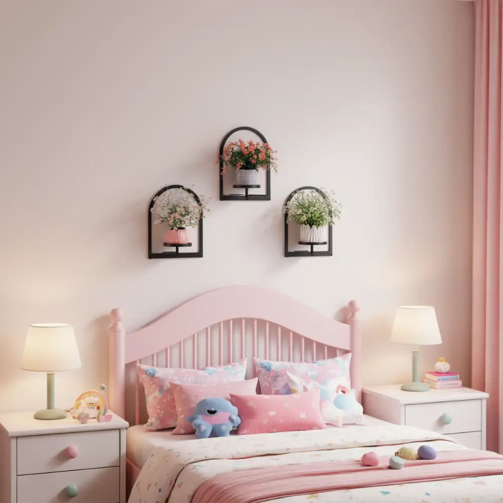 Porte plante mural intérieur