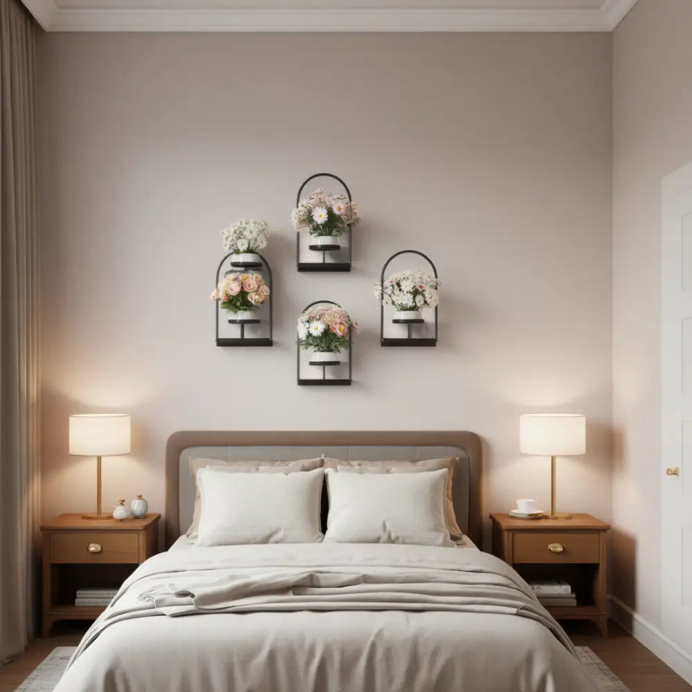 Porte plante mural intérieur