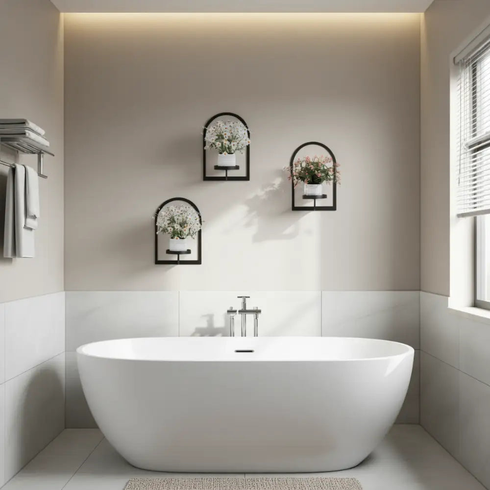 Porte plante mural intérieur