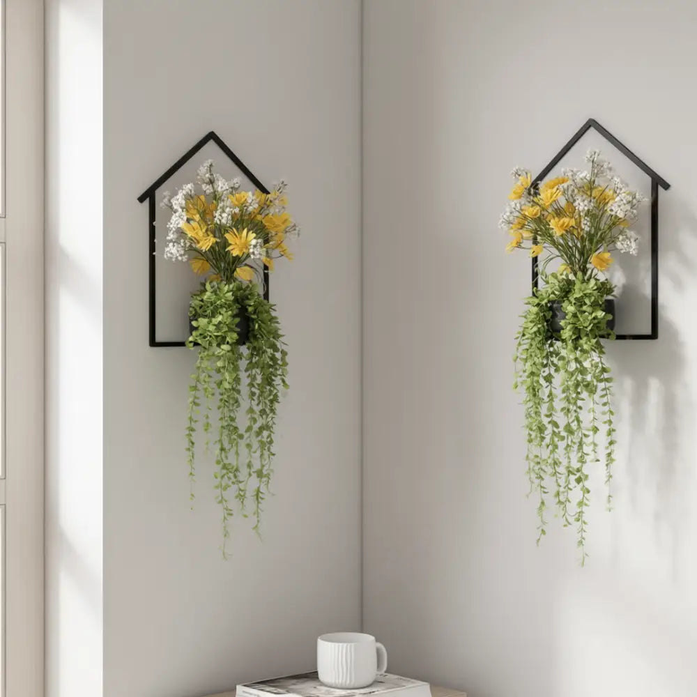 Porte plante mural intérieur - Maison