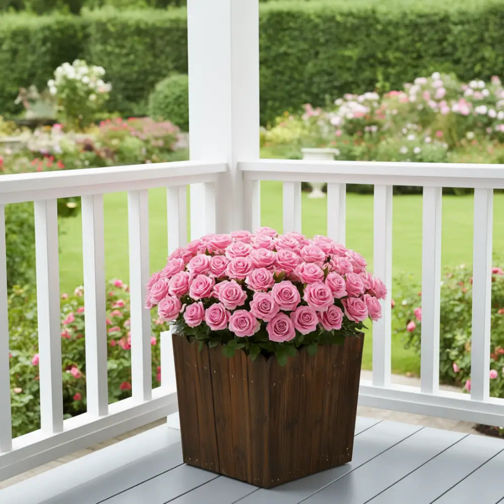 Pot de fleur carré 60x60