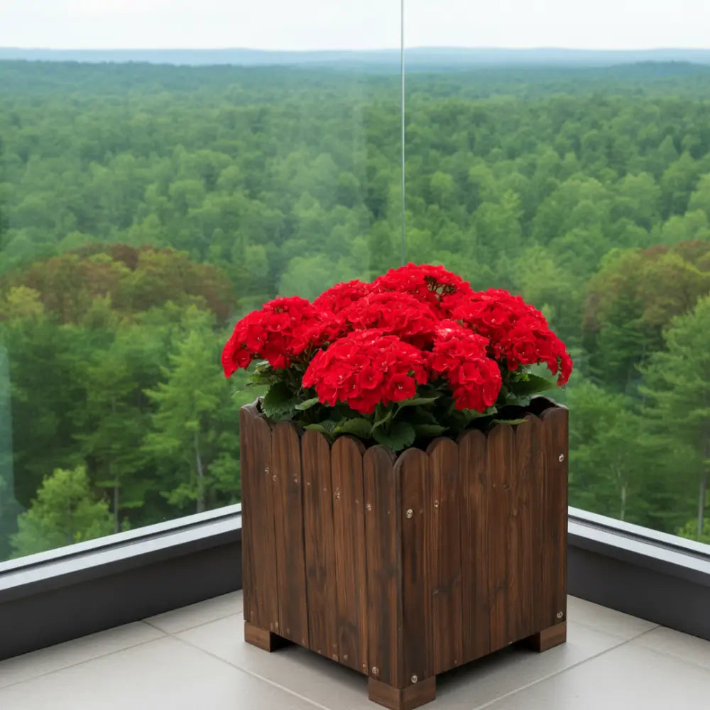 Pot de fleur carré 60x60