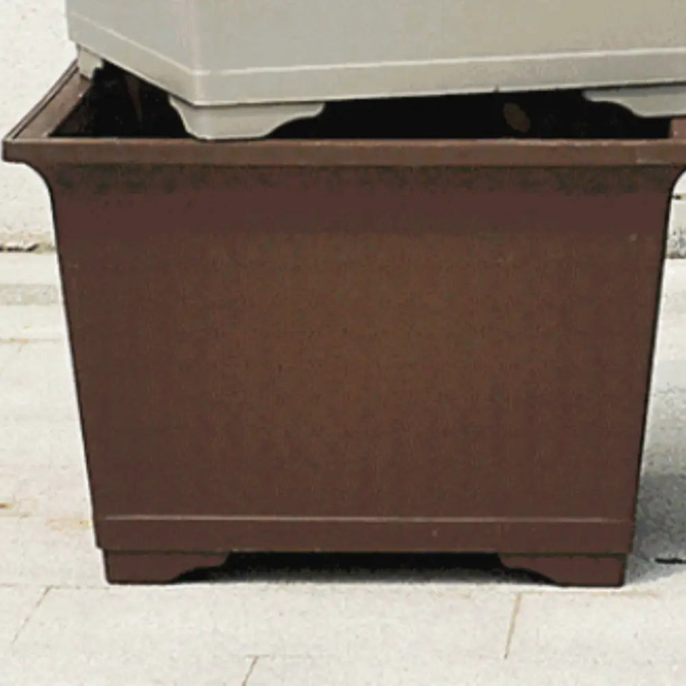 Pot de fleur carré 80x80 - Bois de rose