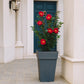 Pot de fleur carré anthracite