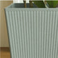 Pot de fleur carré gris