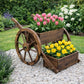 Pot de fleur en bois exterieur