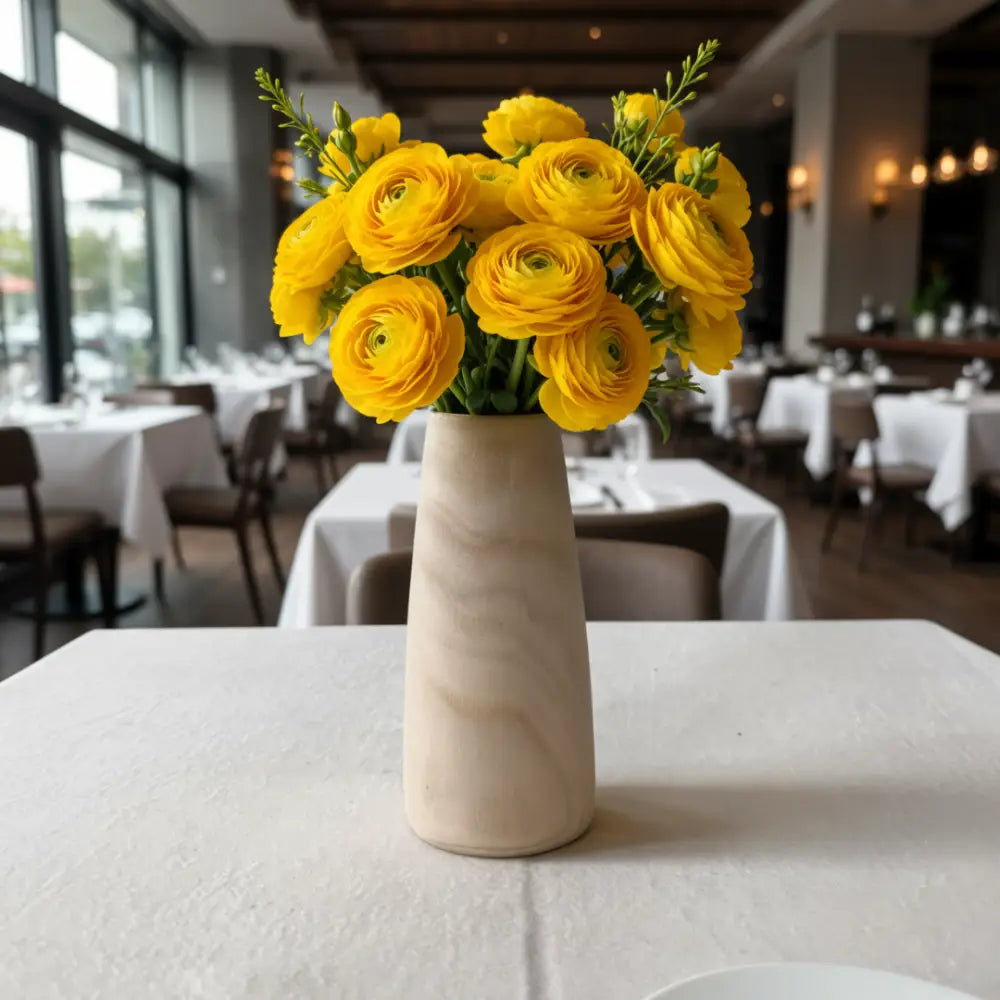 Pot de fleur en bois pas cher