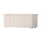Pot de fleur extérieur rectangulaire - Beige