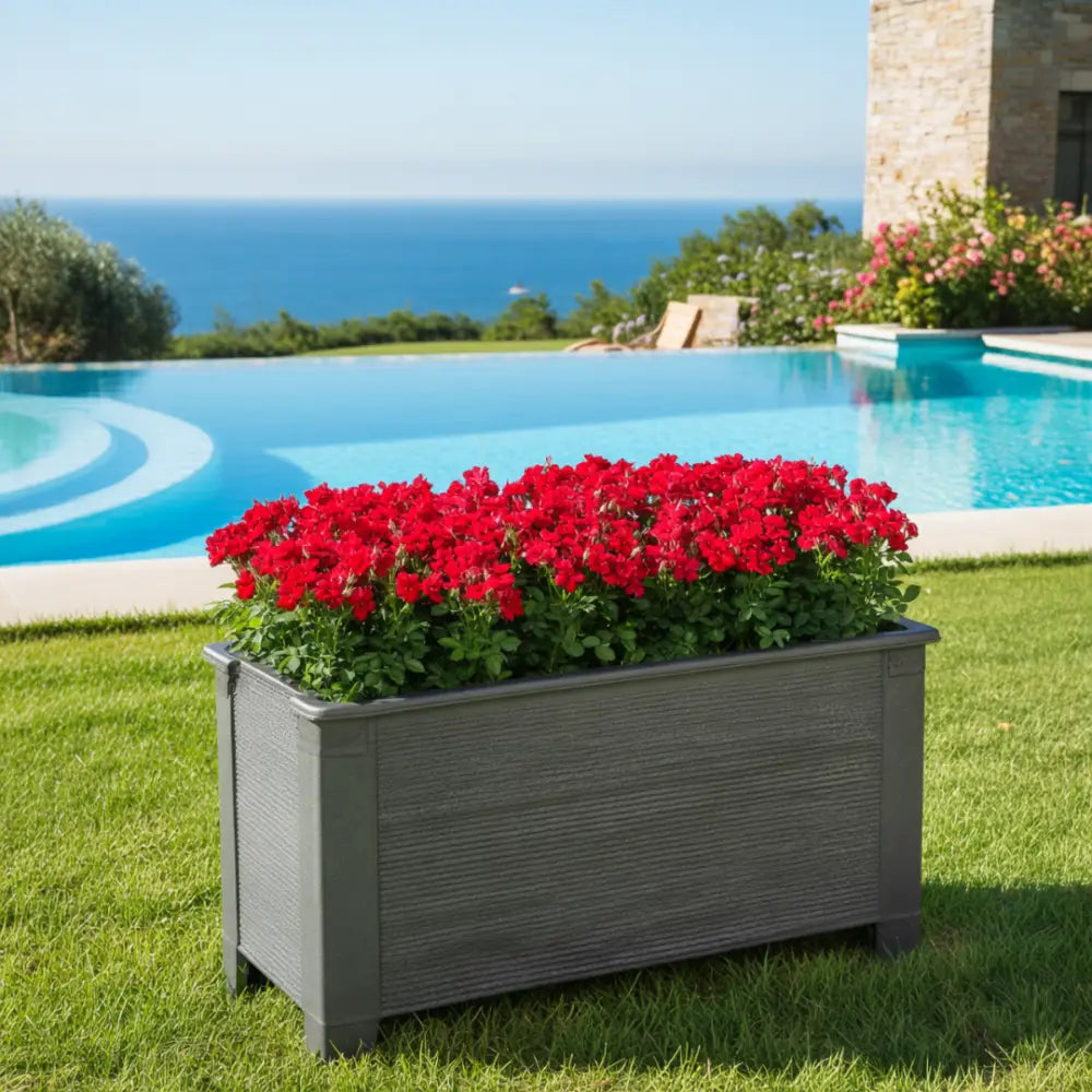 Pot de fleur exterieur xxl rectangulaire