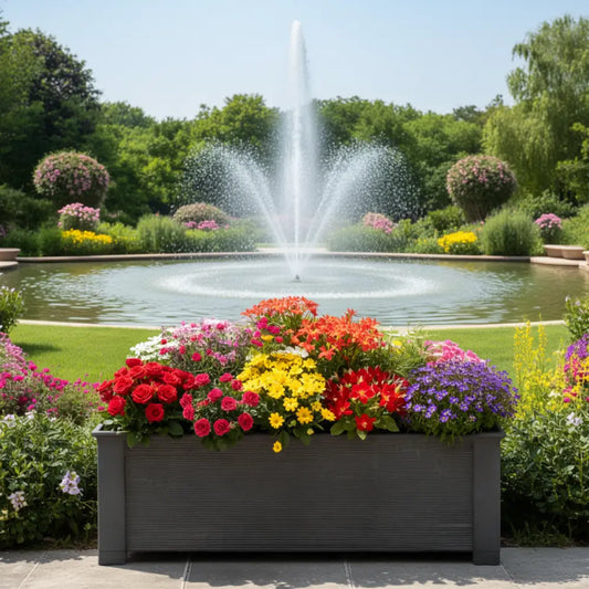 Pot de fleur exterieur xxl rectangulaire