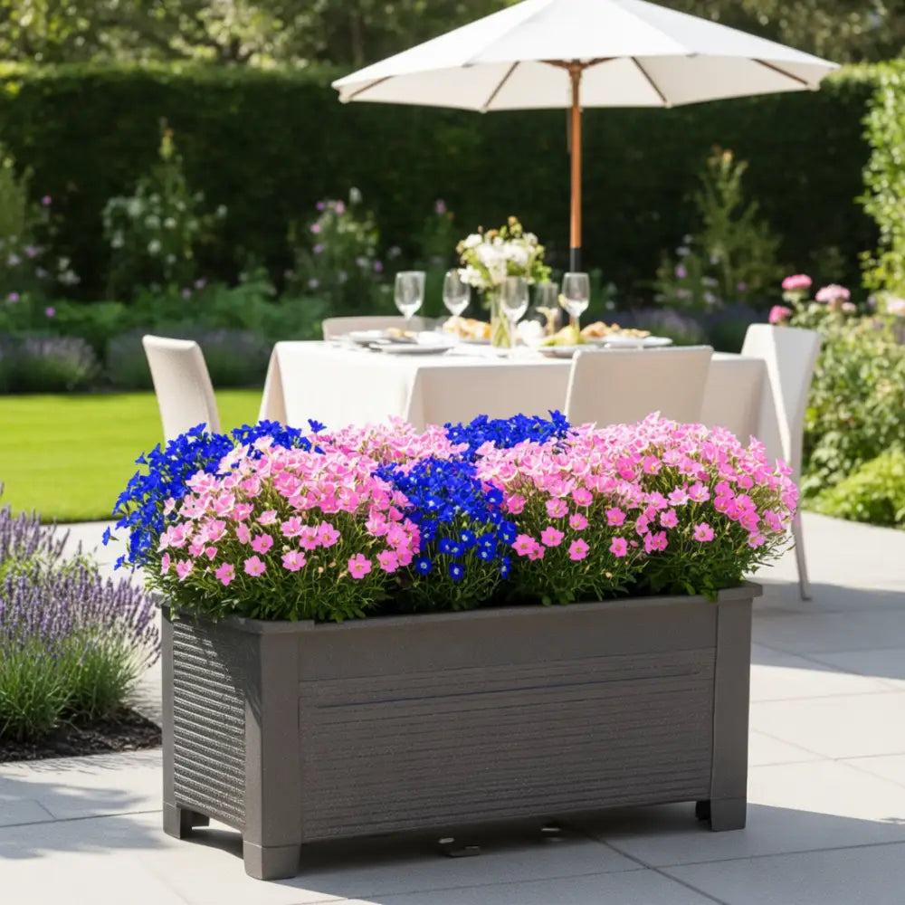 Pot de fleur exterieur xxl rectangulaire