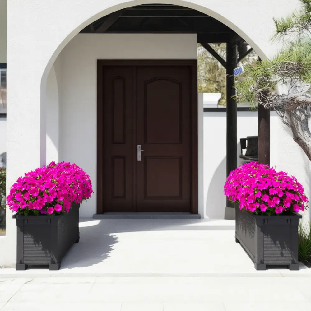 Pot de fleur exterieur xxl rectangulaire