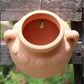 Pot de fleur mural en terre cuite