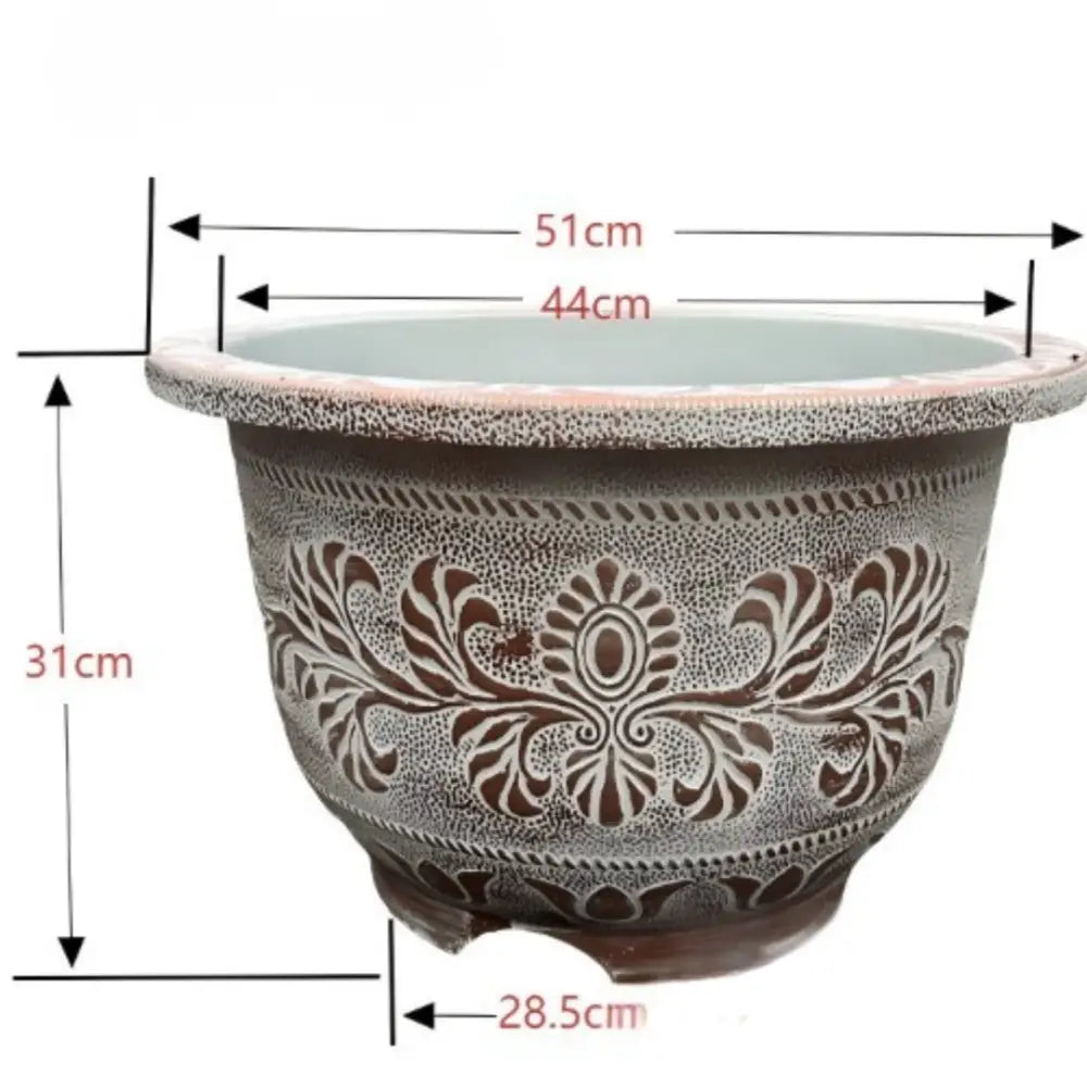 Pot de fleur plastique 50 cm