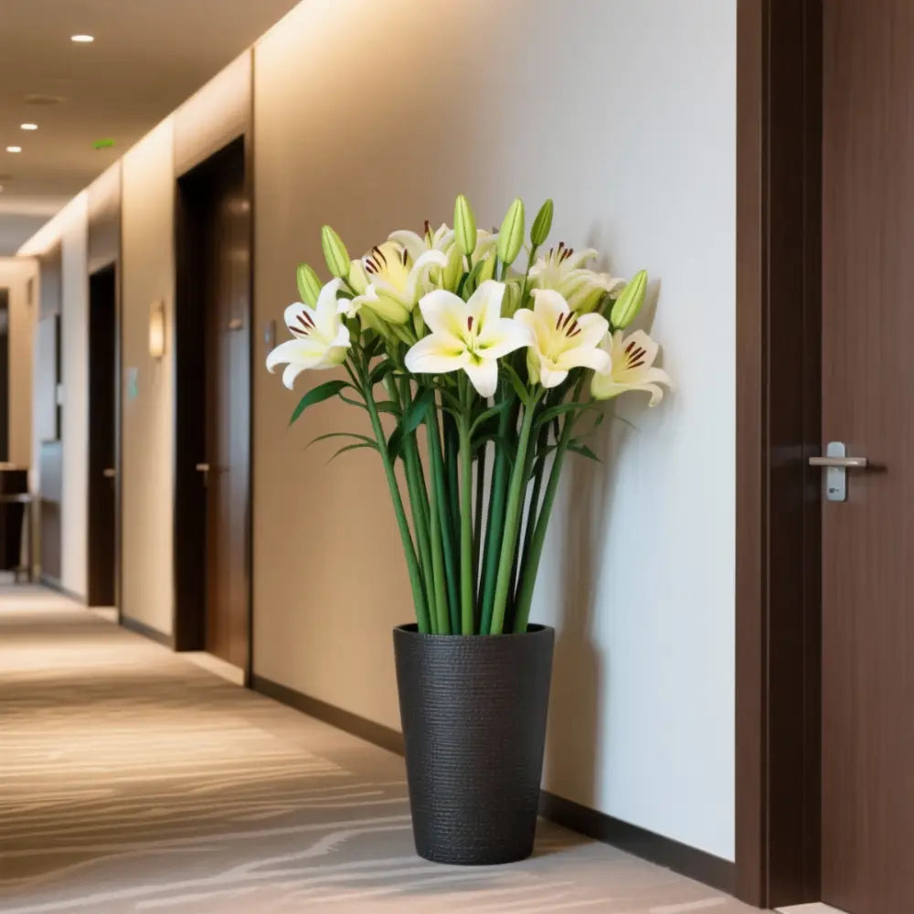 Pot de fleur plastique 60 cm