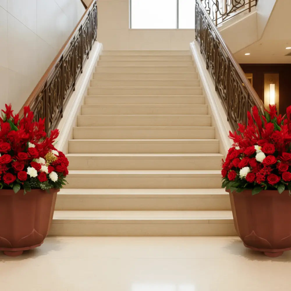 Pot de fleur plastique diamètre 80