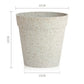 Pot de fleur plastique pas cher