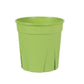 Pot de fleur plastique vert anis