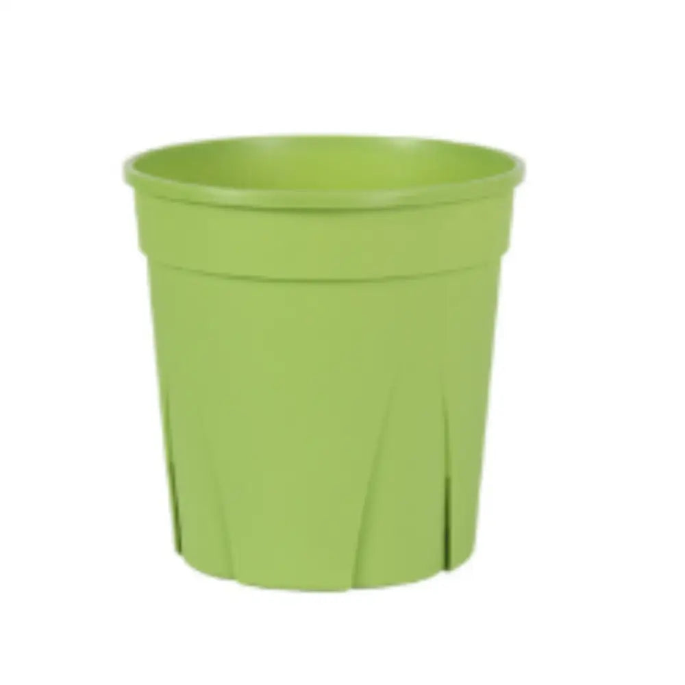 Pot de fleur plastique vert anis