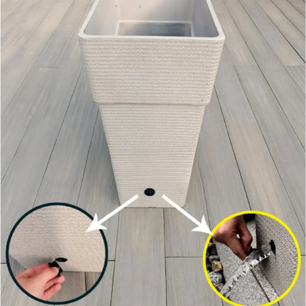 Pot de fleur rectangulaire 100 cm