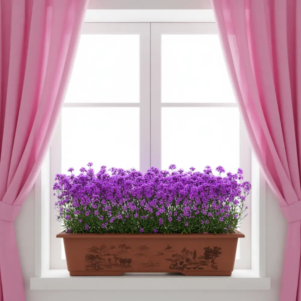 Pot de fleur rectangulaire 1m