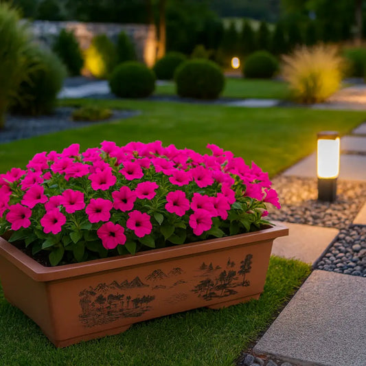 Pot de fleur rectangulaire 1m