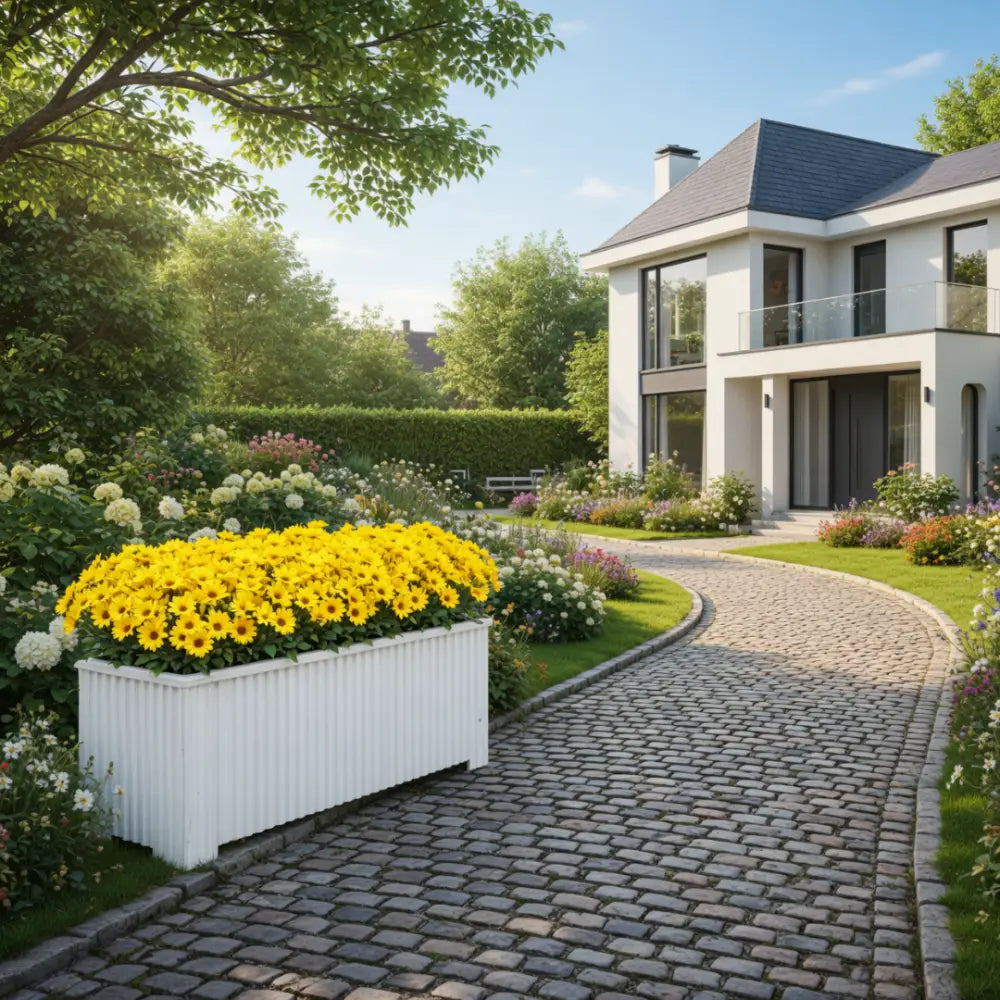 Pot de fleur rectangulaire xxl