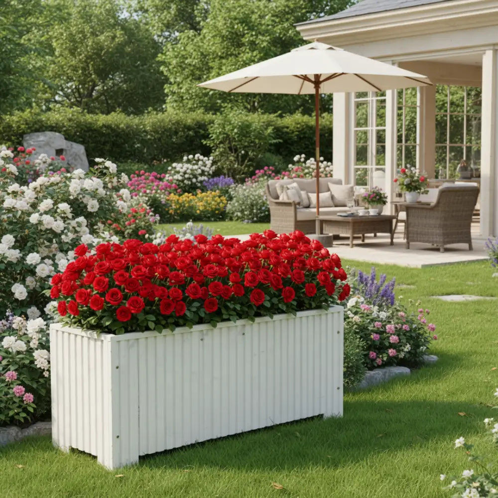 Pot de fleur rectangulaire xxl