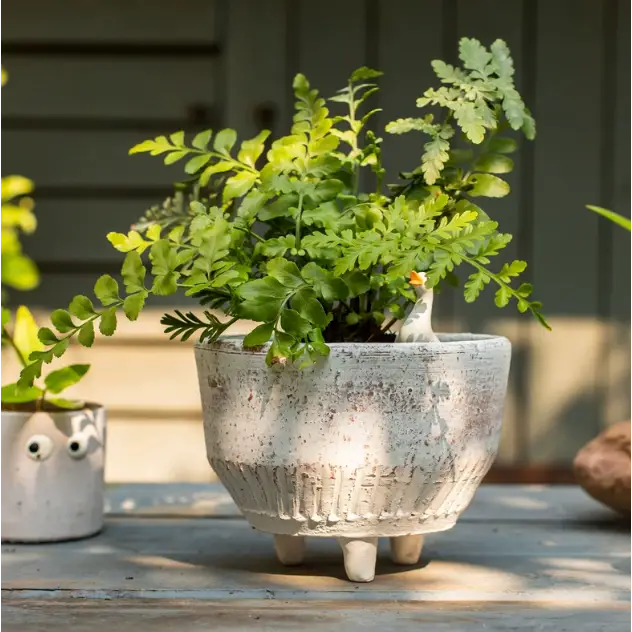 Pot de fleur sur pied pas cher