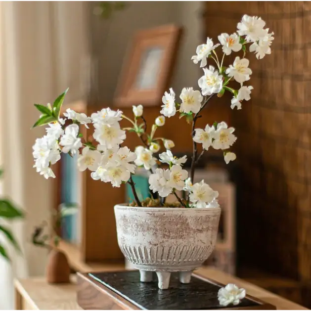 Pot de fleur sur pied pas cher