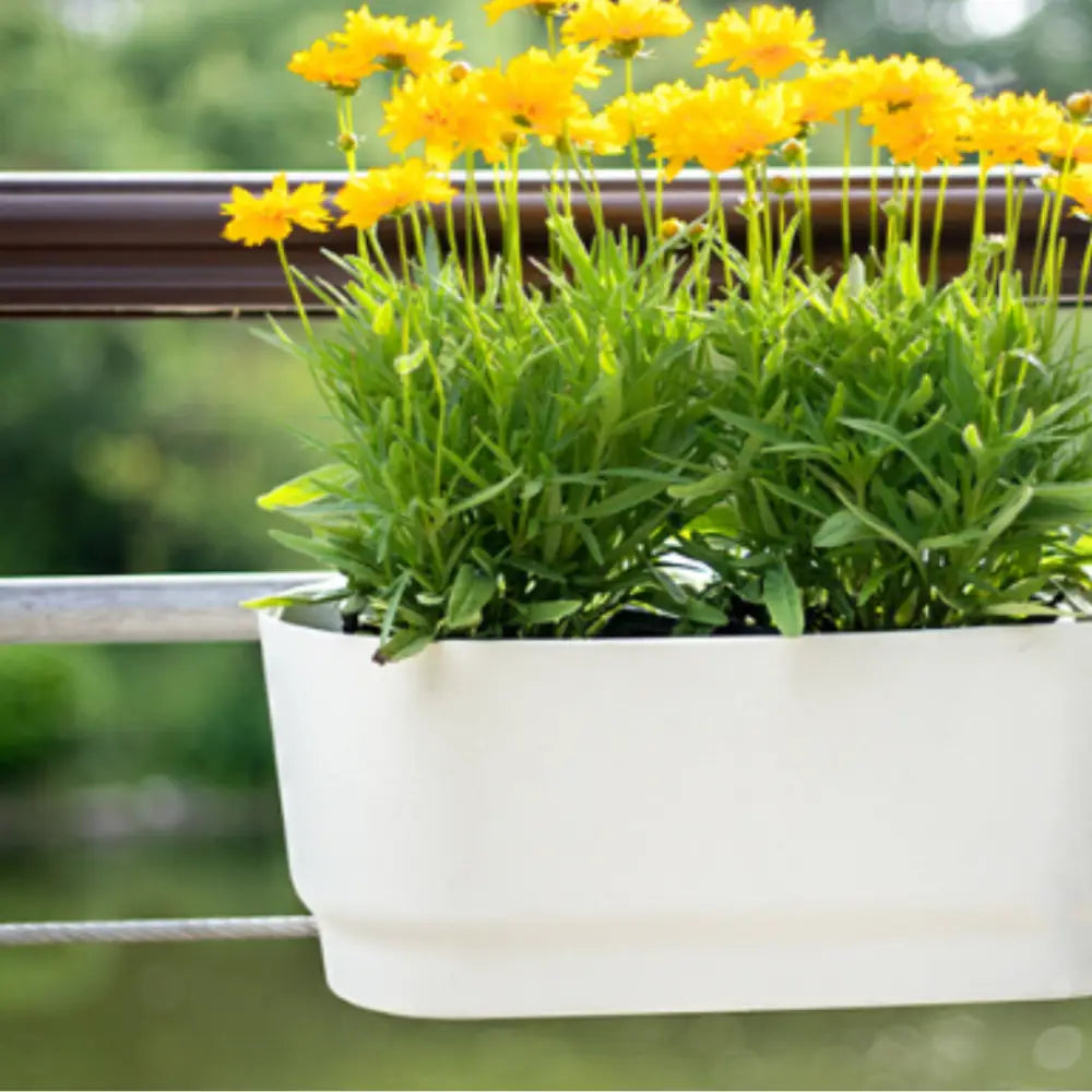 Pot de fleur suspendu balcon