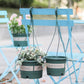 Pot de fleur suspendu extérieur