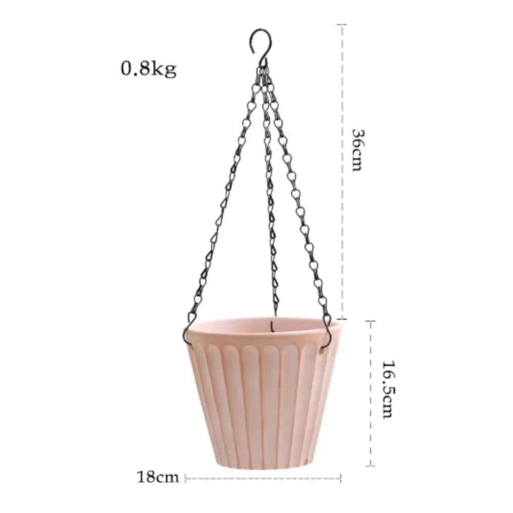 Pot de fleur suspension pour plantes - Blanc mat