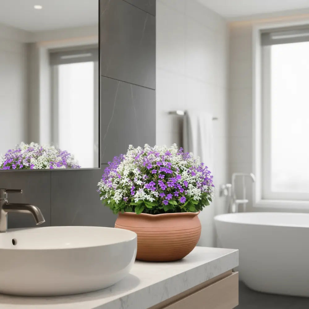 Pot de fleur terre cuite 15 cm