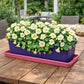 Soucoupe jardinière rectangulaire 40 cm