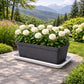 Soucoupe jardinière rectangulaire 70 cm