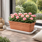 Soucoupe jardinière rectangulaire 70 cm