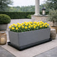 Soucoupe jardinière rectangulaire 80 cm