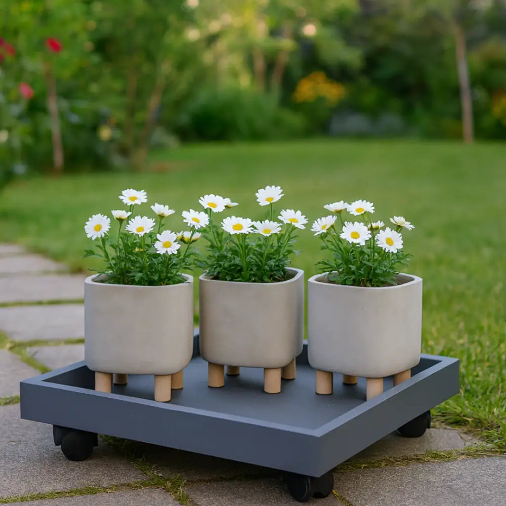 Soucoupe pot de fleur carré 45x45