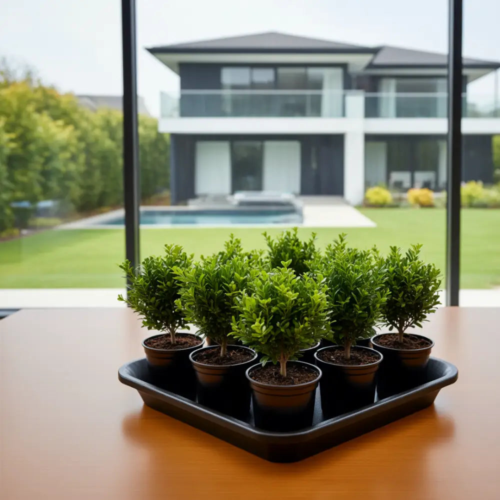 Soucoupe pot de fleur carré 50 cm