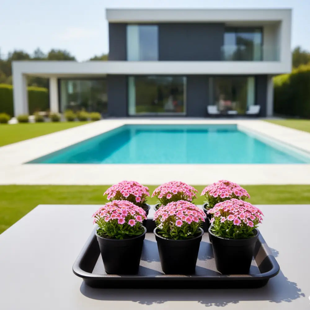 Soucoupe pot de fleur carré 50 cm