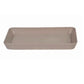 Soucoupe pot de fleur rectangulaire