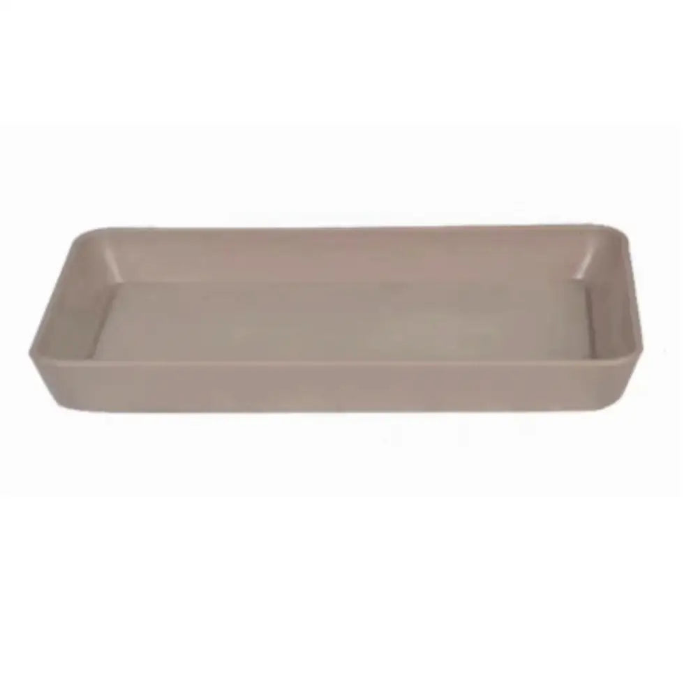 Soucoupe pot de fleur rectangulaire