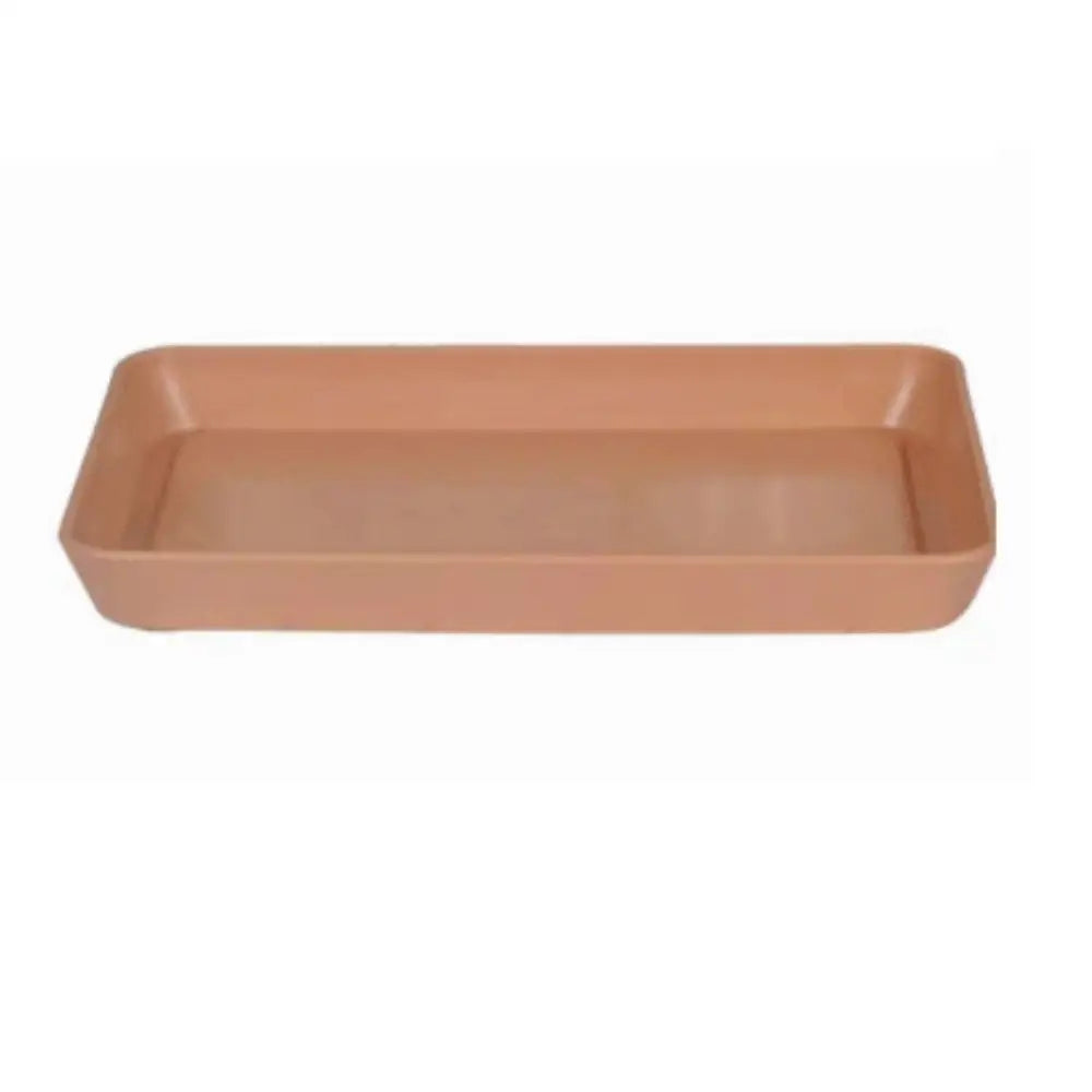 Soucoupe pot de fleur rectangulaire