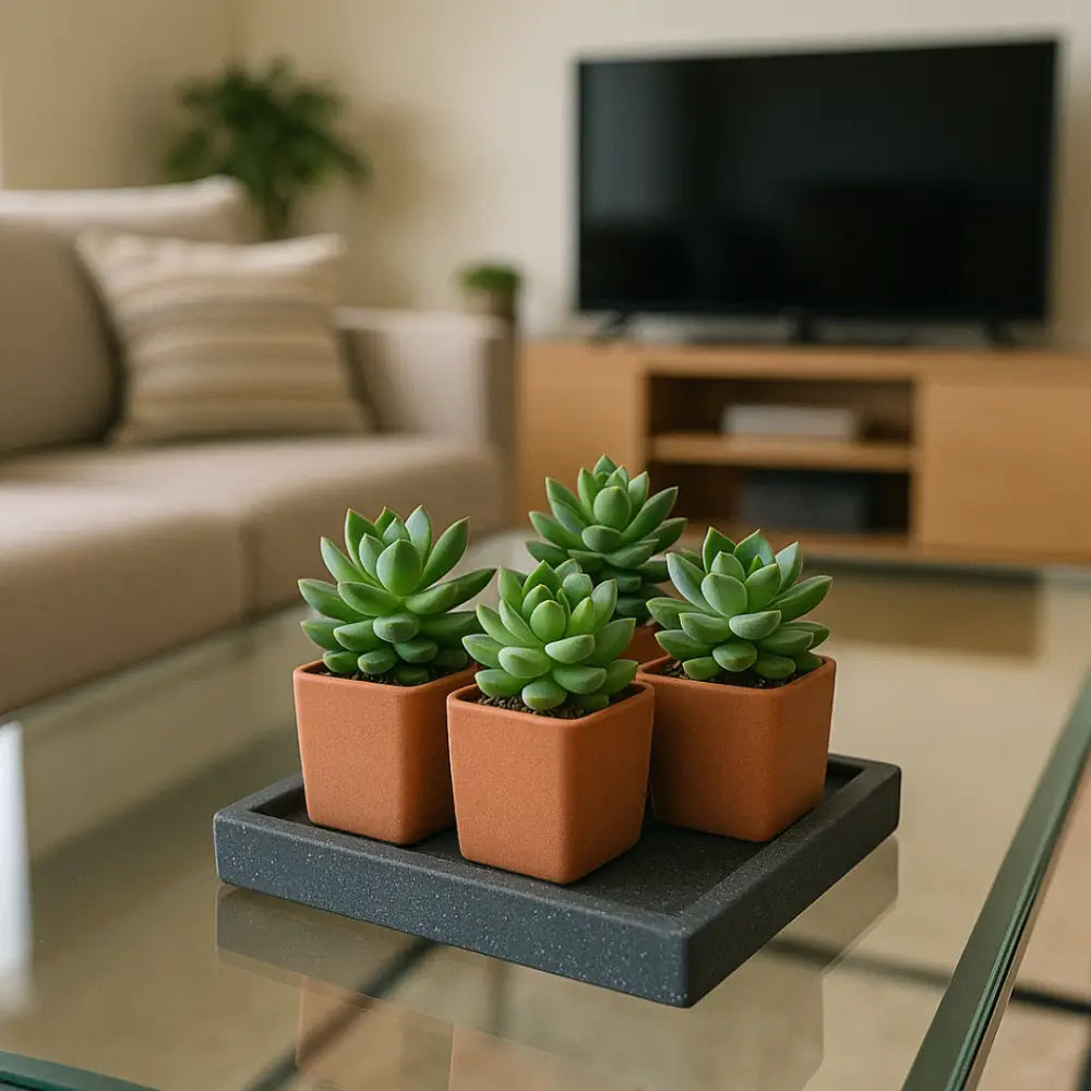 Soucoupe pour pot de fleur carré