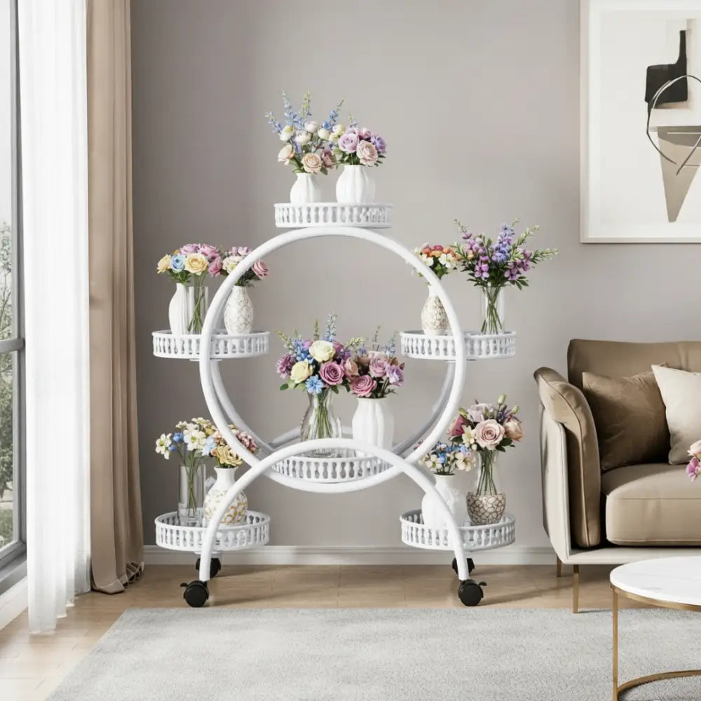 Support multiple pour plante