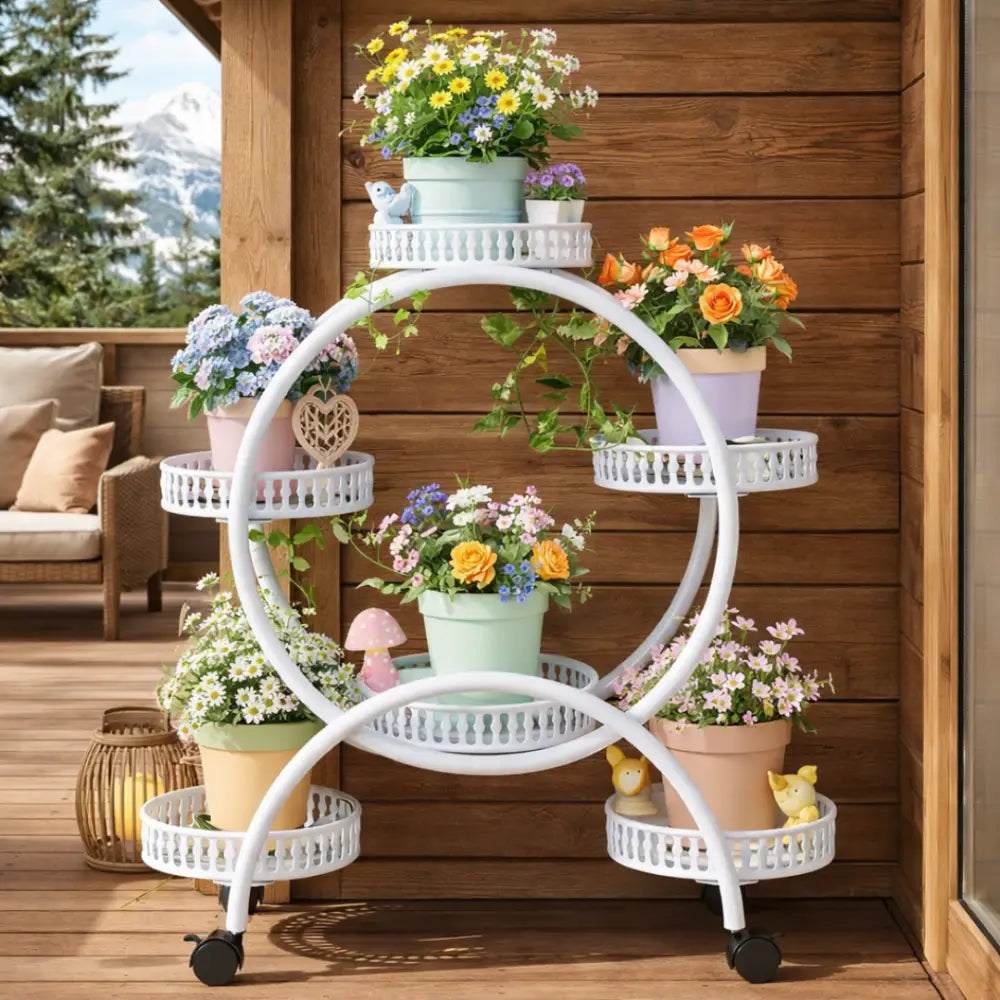 Support multiple pour plante