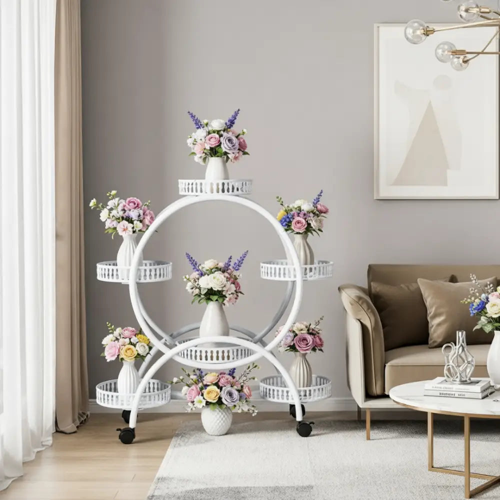 Support multiple pour plante