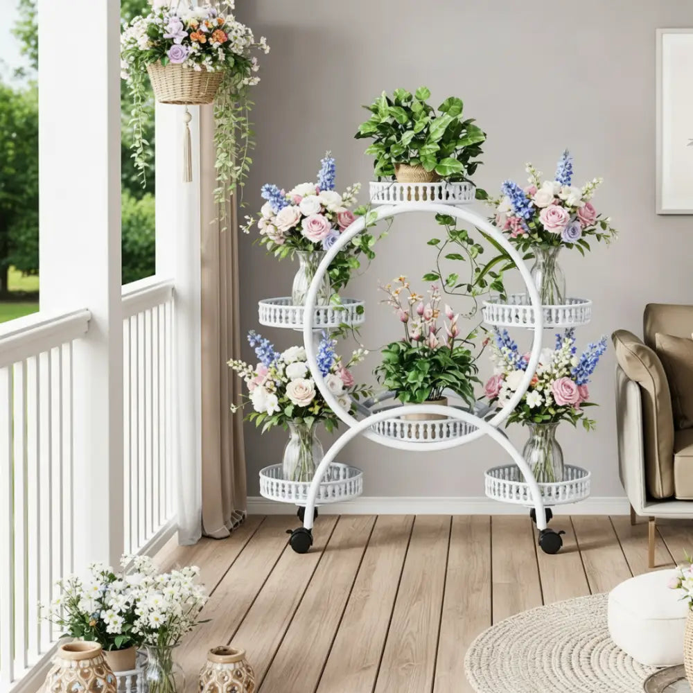 Support multiple pour plante