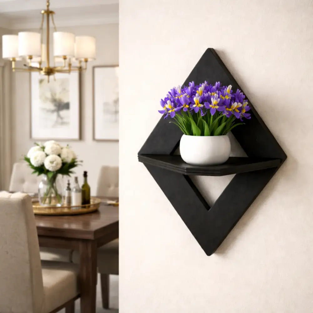Support mural plante